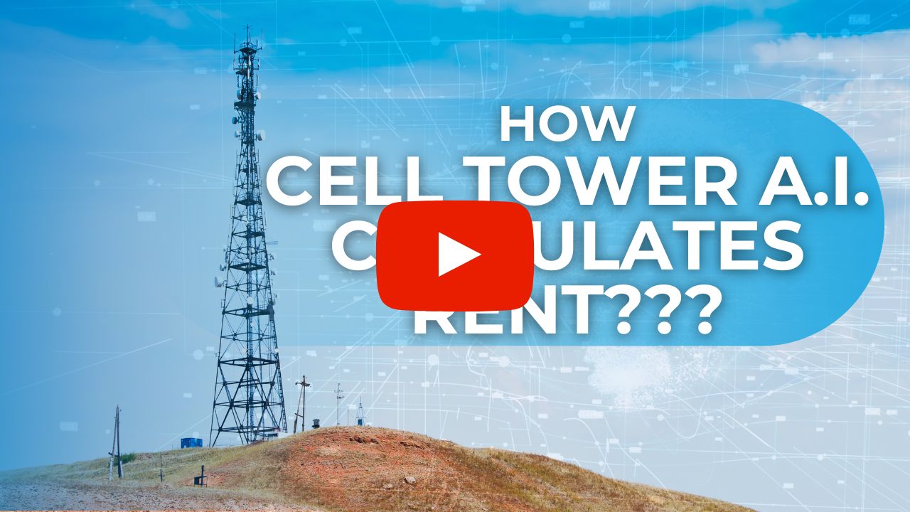 Cell tower AI rents